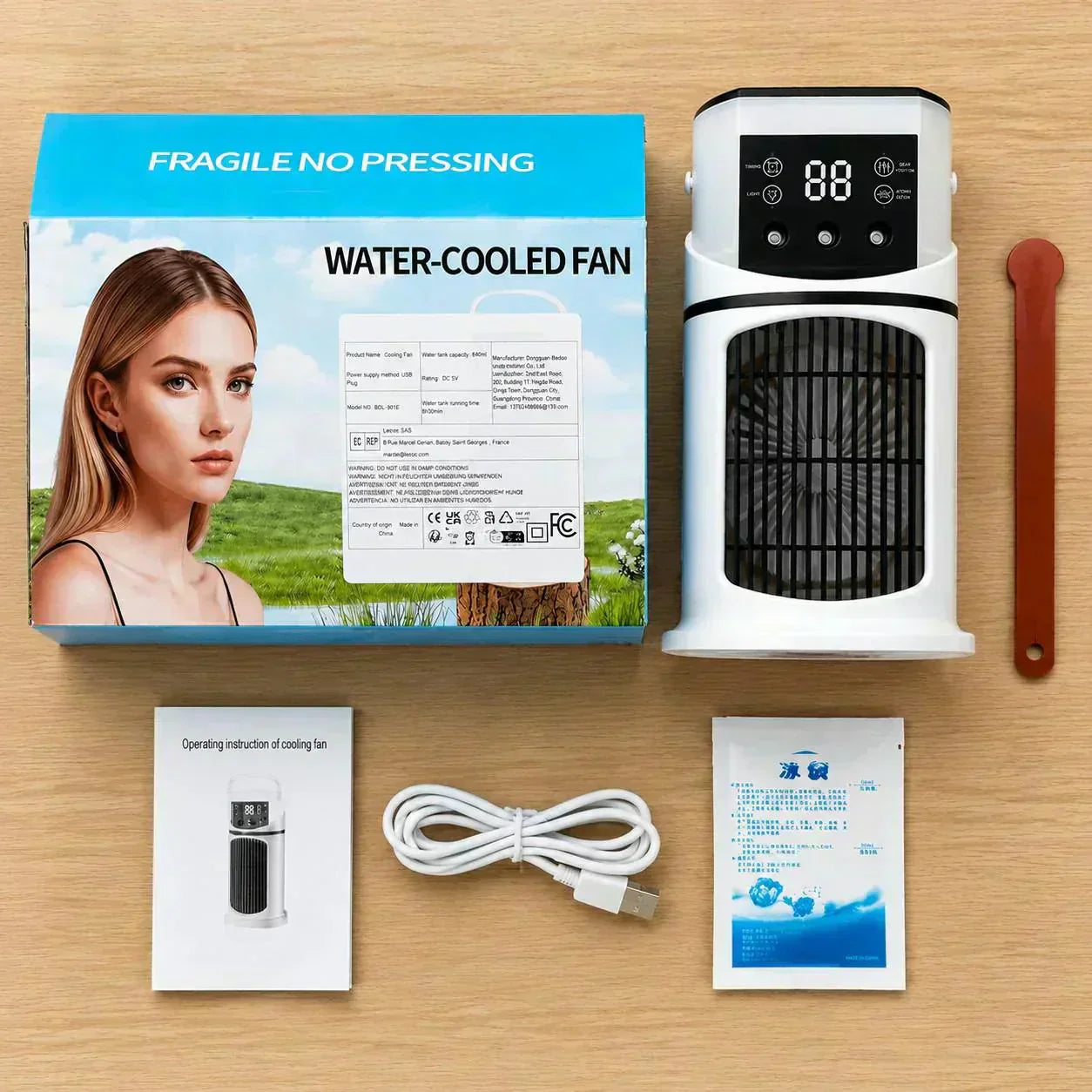 📢📢 50 % RABATT ❄️Der leise USB-Wasserkühler mit 9 Stufen & RGB-Beleuchtung Nur für kurze Zeit – Sommerangebot☀️