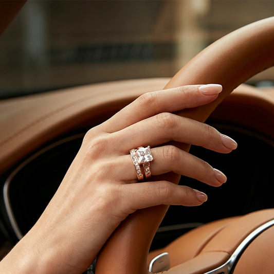 Gluschwein - 💍🎁 Zeitlich begrenztes Angebot: Modischer CZ-Ring | Erschwinglicher Luxus | Verschiedene Modelle