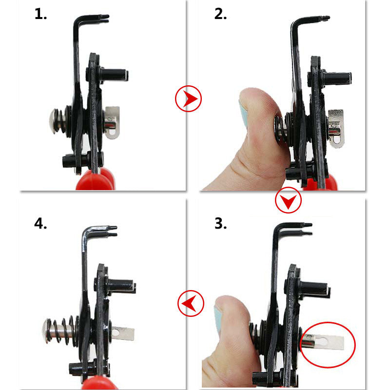 🔧 4-in-1 Sicherungsringzangen-Set – für Innen- & Außenringe, kompakt & langlebig 🛠️