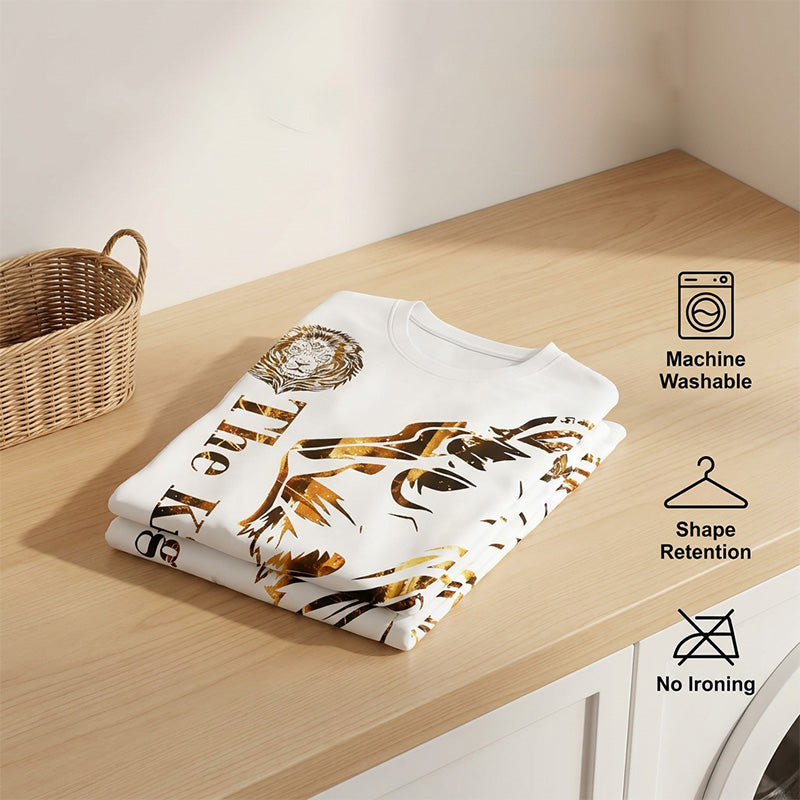 Gluschwein - 👕 50% RABATT! 🦁 2-teiliges Freizeit-Set für Herren – Mit Löwen-Print & atmungsaktivem Oberteil – Bequeme Shorts, vielseitig für Sommer, Strand oder Alltag – lässiger 2-in-1 Look ☀️✨