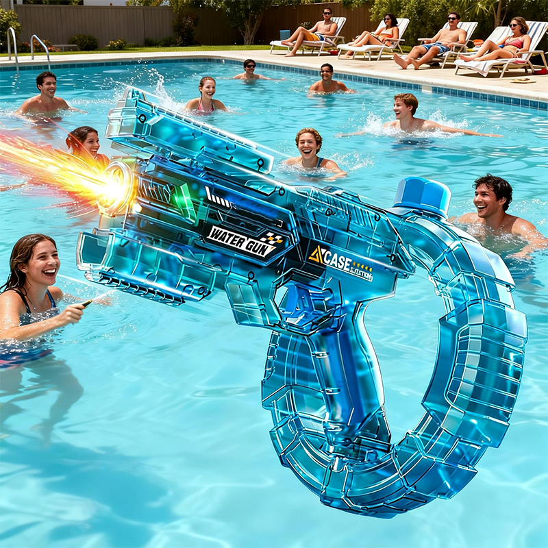 🔥Heißer Sale 2026 – 50 % Rabatt✨⚡ Über 50.000 verkaufte Exemplare! 🎁Elektrische Hochdruck-Wasserpistole mit Rundclip
