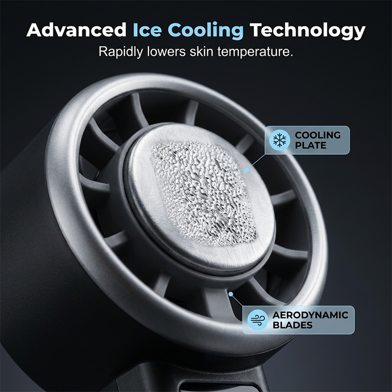Semiconductor Cooling Handheld Fan