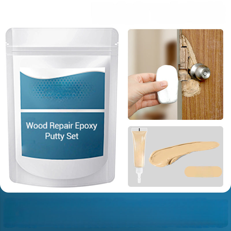 🛠️ KAUF 2 ERHALTE 1 GRATIS! ✨ Holzreparatur-Epoxidspachtel-Set – Hochfest & formbar – Schleifbar, ideal für Möbel, Böden oder Bastelprojekte – färbbar und wasserfest 🌲