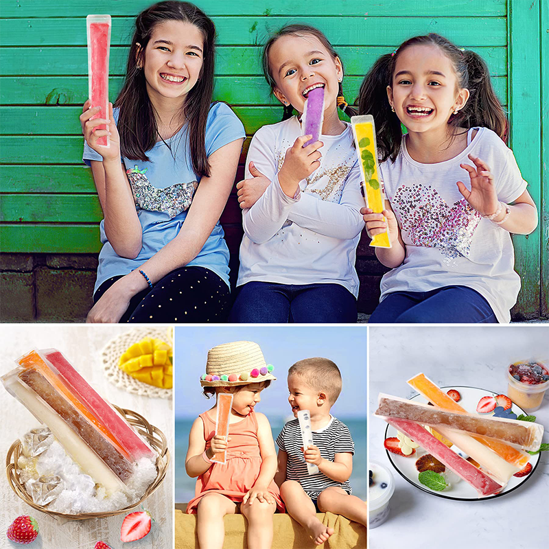 Disposable Ice Popsicle Mold Bags