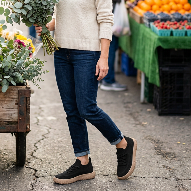 👟 LIMITED-TIME 50% OFF! ✨ Women's Mesh Sneakers – Breathable, Lightweight, Slip-On, Non-Slip 🌬️