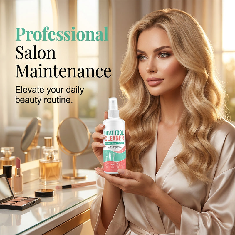 🔥🎁 2+1 GRATIS!!🥳 💞 50K+ VERKAUFT! ⚡✨Hitzeschutzspray für Lockenstäbe und Glätteisen