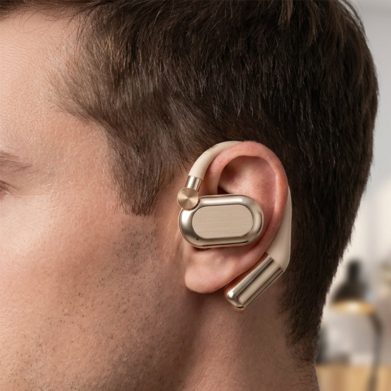 Gluschwein - 🎧 50 % Rabatt – Kabellose Open-Ear-Clip-Kopfhörer – leicht, komfortabel & mit langer Akkulaufzeit – ideal für Sport & Alltag 🏃