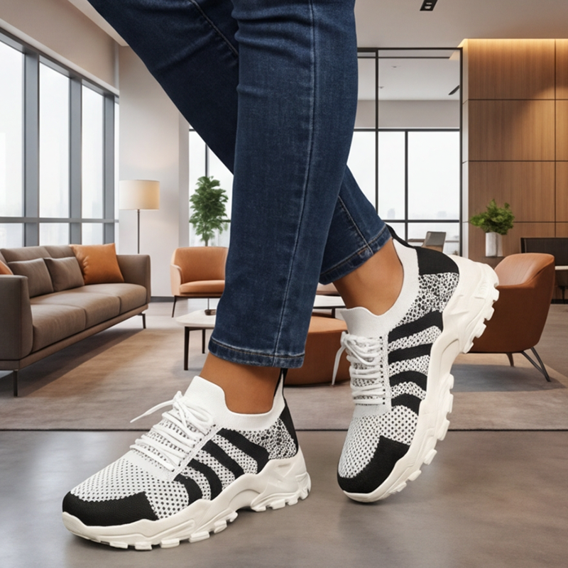 ✨Atmungsaktive Freizeit-Sneaker für Damen – Stil, Komfort und ganztägiger Halt 👟💫