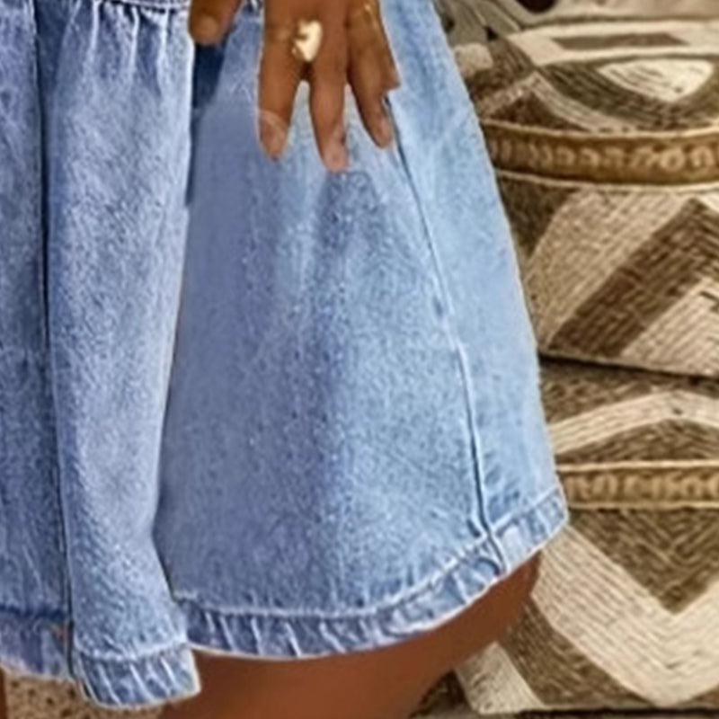 Elegantes Sommer-Jeanskleid für Damen