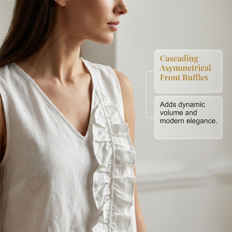 Rüschenbluse für Damen