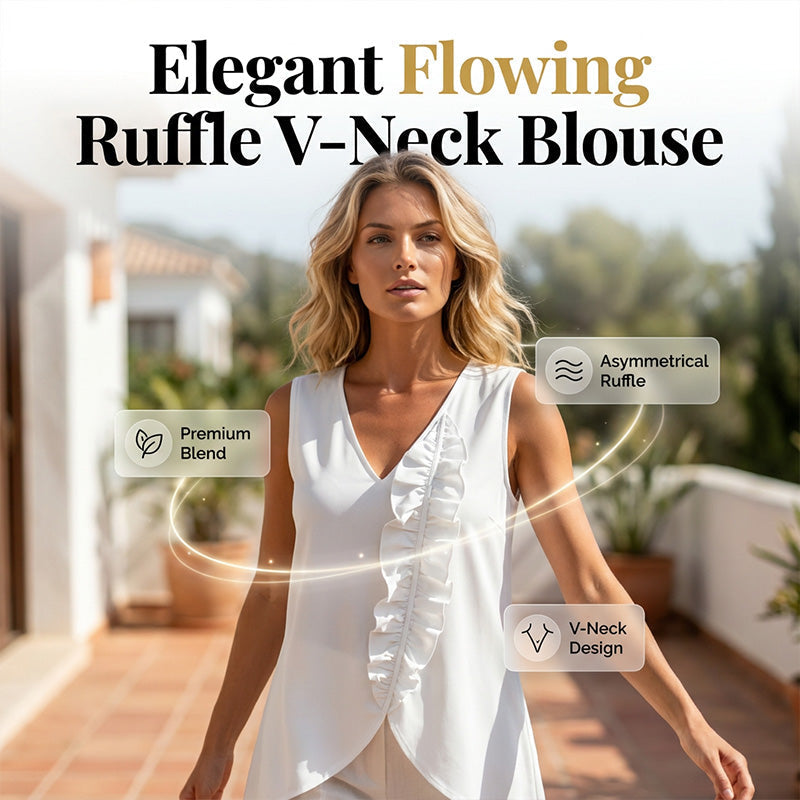 Rüschenbluse für Damen