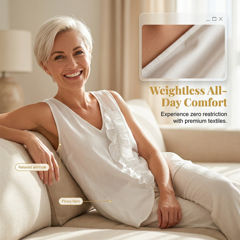 Rüschenbluse für Damen