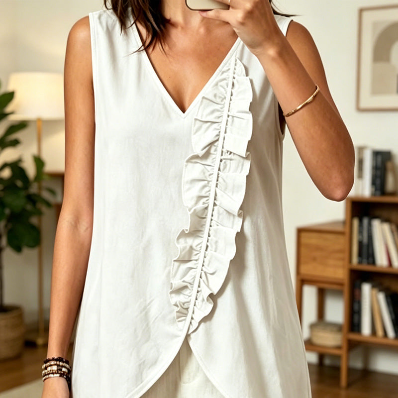 Rüschenbluse für Damen