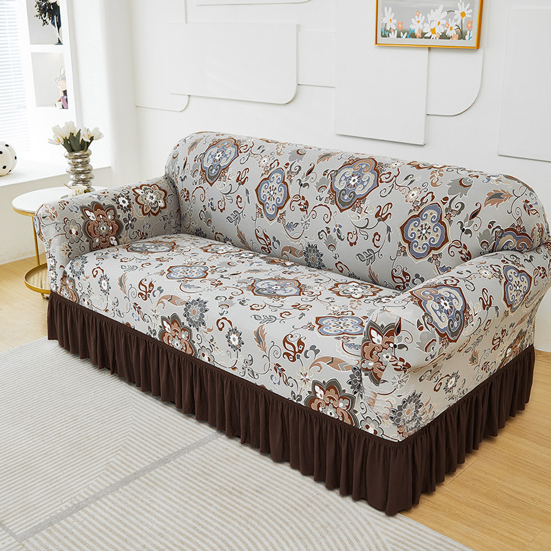 🔥 Nur für kurze Zeit: 50% Rabatt 🛋️ Elastischer Sofabezug mit Volant – Bedruckter, rutschfester Schutzbezug gegen Schmutz und Flecken