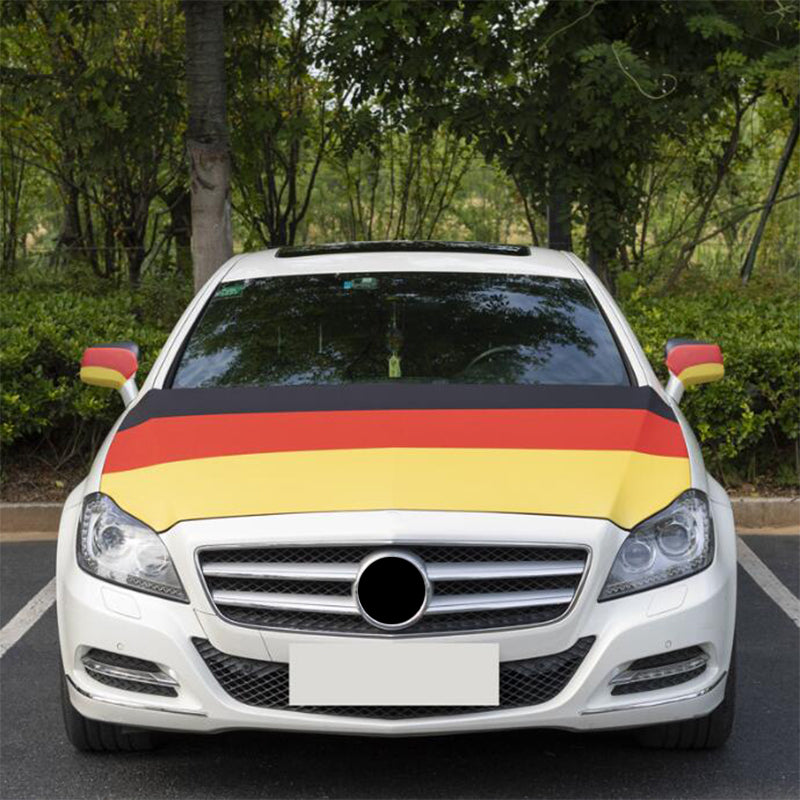 Patriotische Motorhaubenflaggenabdeckung