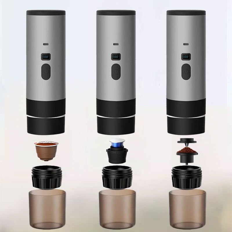 ☕ Tragbare Espressomaschine für Reisen – kompakt, akkubetrieben & perfekt für frischen Kaffee unterwegs, im Auto oder Zelt 🚗⛺