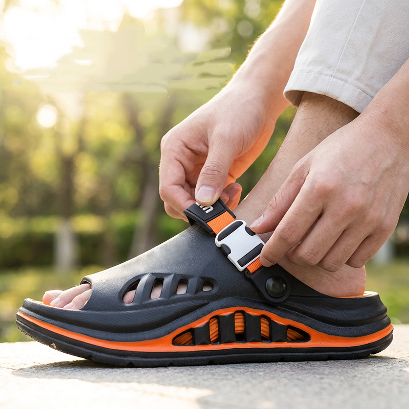 👟 💨 Herren Sandalen mit dicker Sohle & atmungsaktivem Design – Bequem, robust & ideal für warme Tage ☀️ ✨