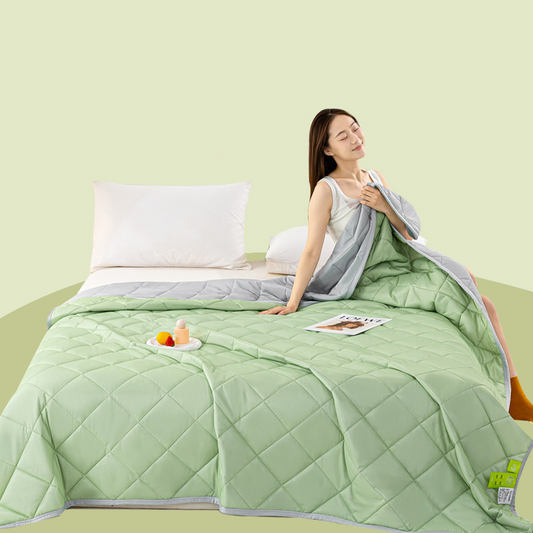 Gluschwein - 🛏️ NUR FÜR BEGRENZTE ZEIT: 50 % RABATT! 💥 Atmungsaktive, bedruckte, waschbare Sommer-Kühlbettdecke – beidseitig verwendbar, aus Q-Max-Gewebe, hypoallergen ✨