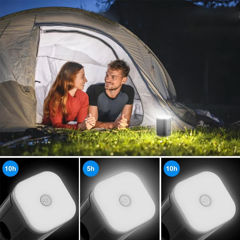 Gluschwein - 🏕️ Wiederaufladbare Camping-Luftpumpe – LED-Licht, schnelles Aufpumpen, kompakt – Zahlung per Nachnahme 🔋