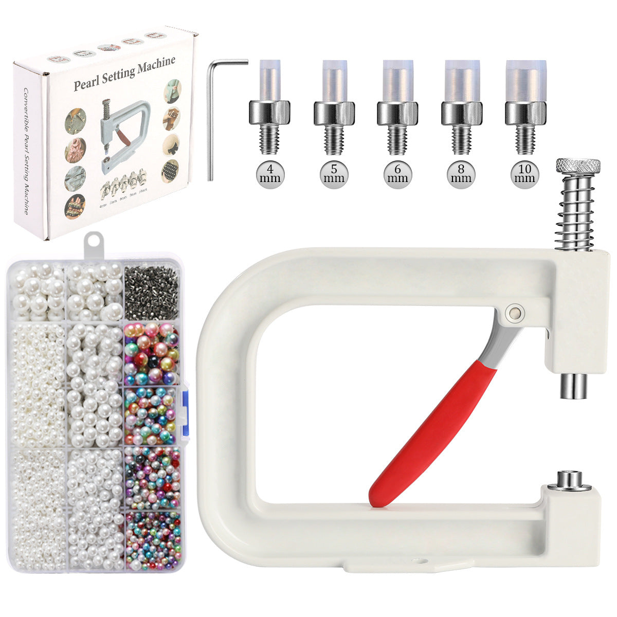 Upgrade Version Handdruck-Perlenpresse – Dein kreatives Studio in einer Hand!