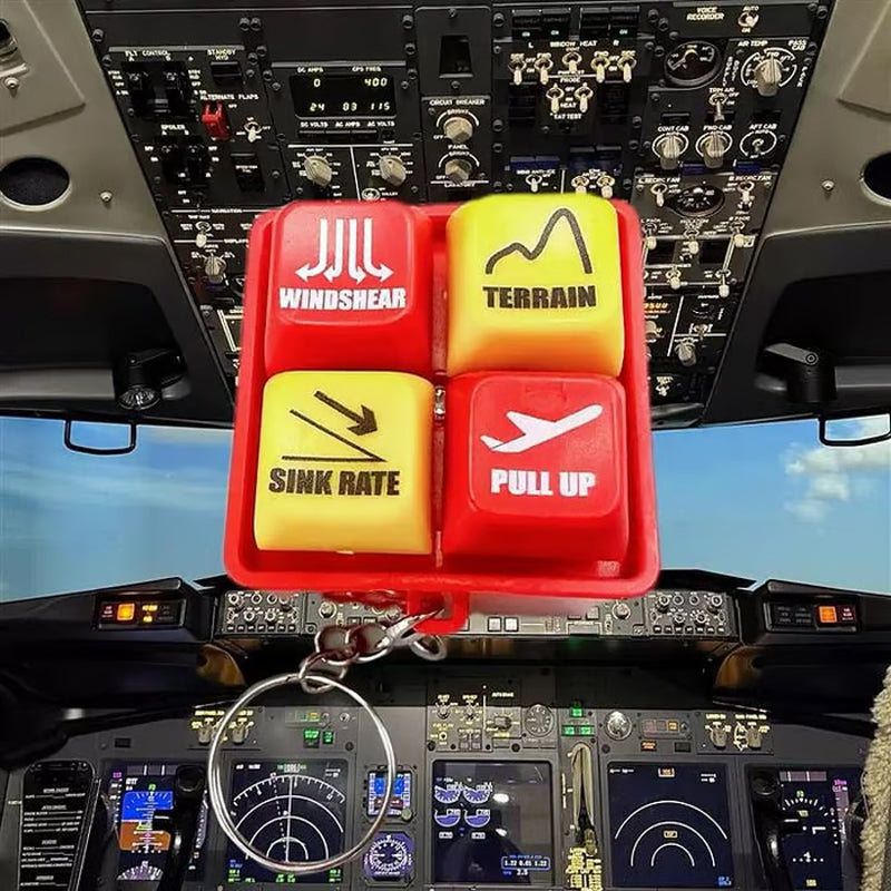 🚨📢Airbus-Warnsound-Simulator mit Schlüsselanhänger