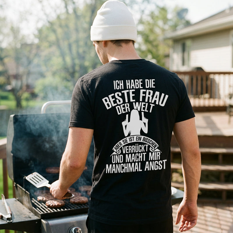 Gluschwein - 👕 Herren-Kurzarm-T-Shirt – bequem, atmungsaktiv & vielseitig für Alltag, Freizeit & warme Tage ☀️