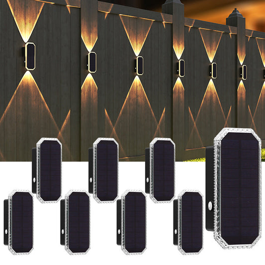 Gluschwein - 📢📢 40 % RABATT !! ⏰Auf & Ab Solar-Wandleuchte