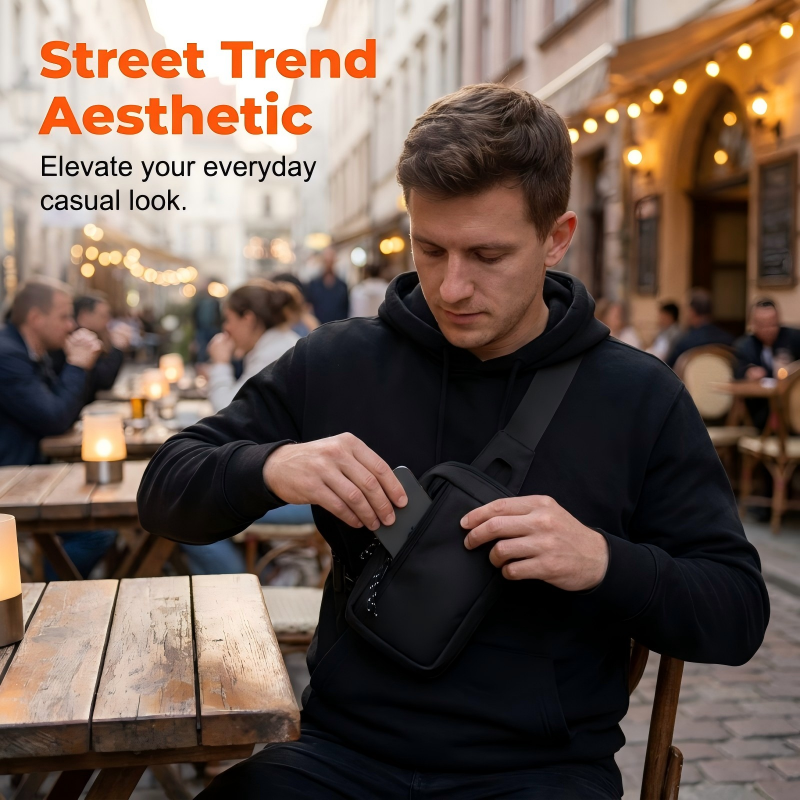 Gluschwein - 📢📢50% RABATT!! ⏰Urban Commuter Umhängetasche für Herren