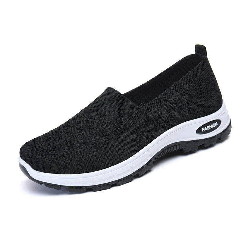 Atmungsaktive und bequeme flache Damenschuhe
