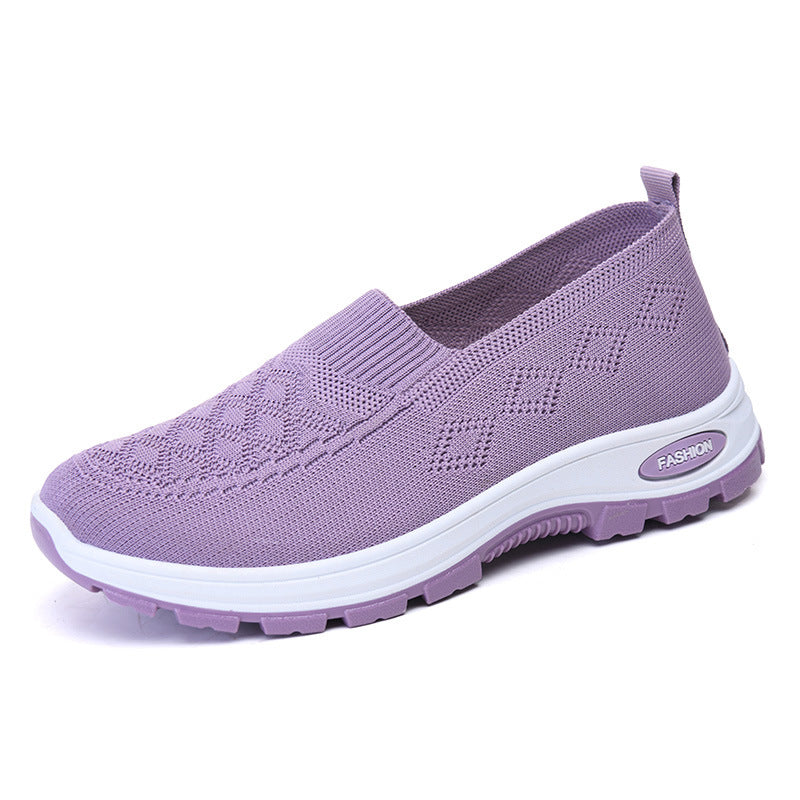 Atmungsaktive und bequeme flache Damenschuhe
