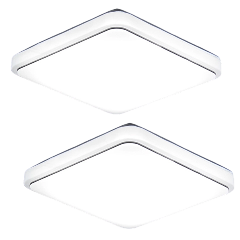 Gluschwein - 💡✨ Moderne quadratische LED-Deckenleuchte – energieeffizient & zeitlos elegant