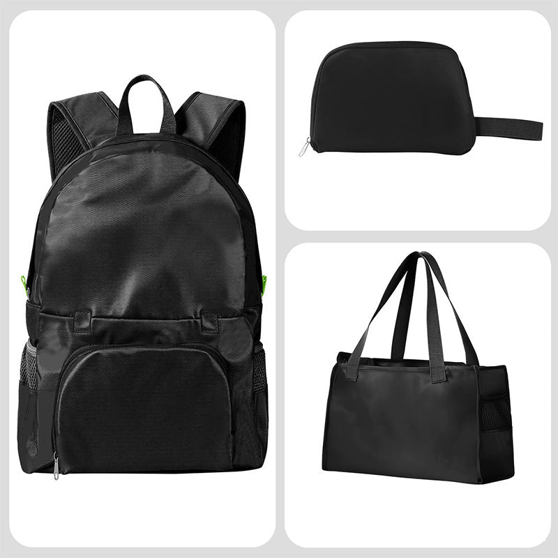 🎒 ✨Foldable Convertible Backpack Tote 3-in-1 Travel Bag – Rucksack, Tasche & Umhängetasche in einem – kompakt, vielseitig & perfekt für Reisen, Alltag & Arbeit