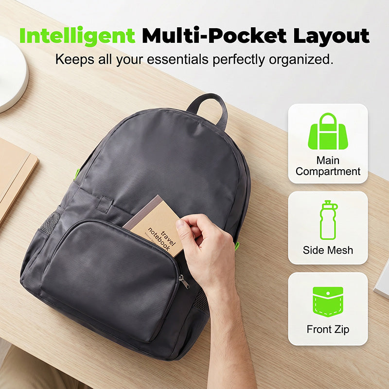 🎒 ✨Foldable Convertible Backpack Tote 3-in-1 Travel Bag – Rucksack, Tasche & Umhängetasche in einem – kompakt, vielseitig & perfekt für Reisen, Alltag & Arbeit