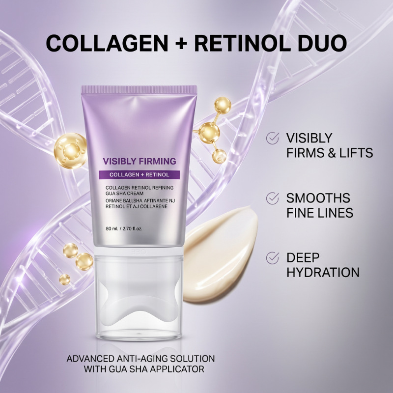 Gluschwein - Straffende Creme mit Gua Sha Applikator