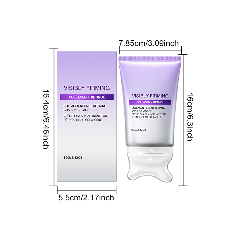 Gluschwein - Straffende Creme mit Gua Sha Applikator