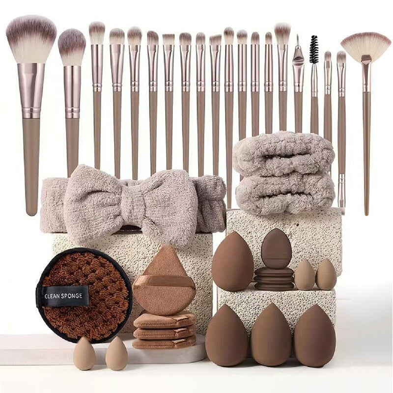 Gluschwein - All-in-One Makeup Brush & Sponge Set