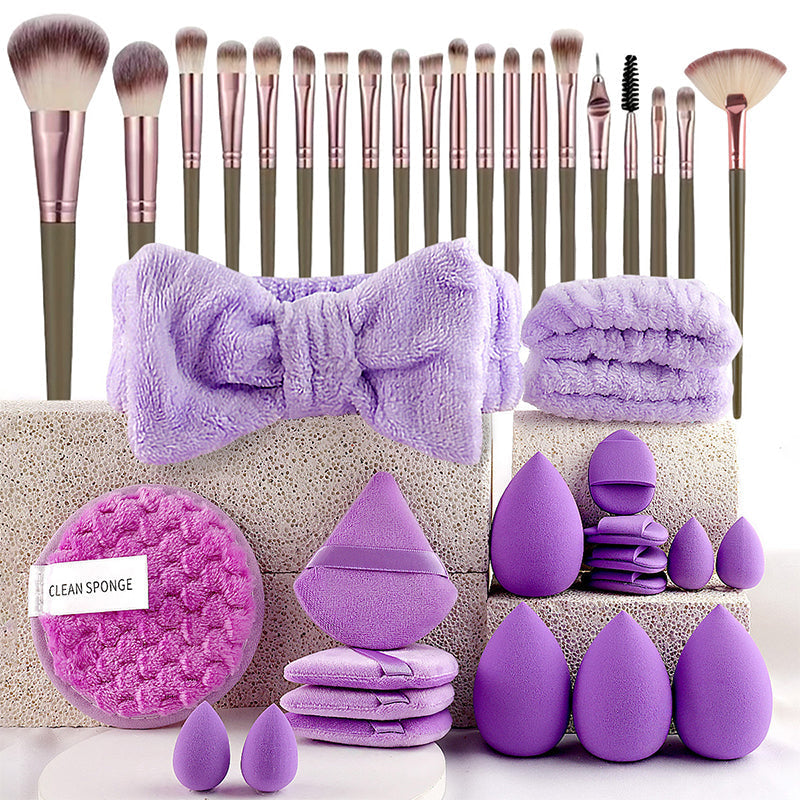 Gluschwein - All-in-One Makeup Brush & Sponge Set