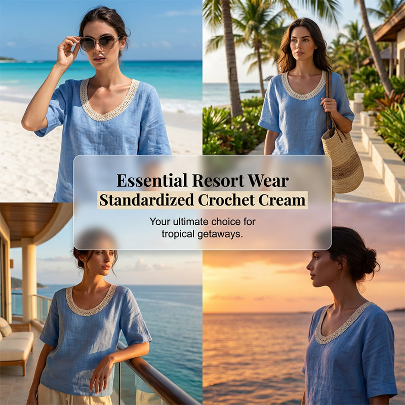 👚 50 % RABATT 🌸 Vintage-Sommerbluse aus Spitze – Zarte Details & luftiger Schnitt – Perfekt für einen romantischen oder schicken Alltagslook – feminin, atmungsaktiv und zeitlos ✨🌿