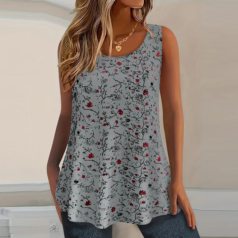 🏃‍♀️ Es wird im Akkord weggeschnappt – zögern Sie nicht! Bedrucktes, ärmelloses Tanktop für Damen für den Sommer