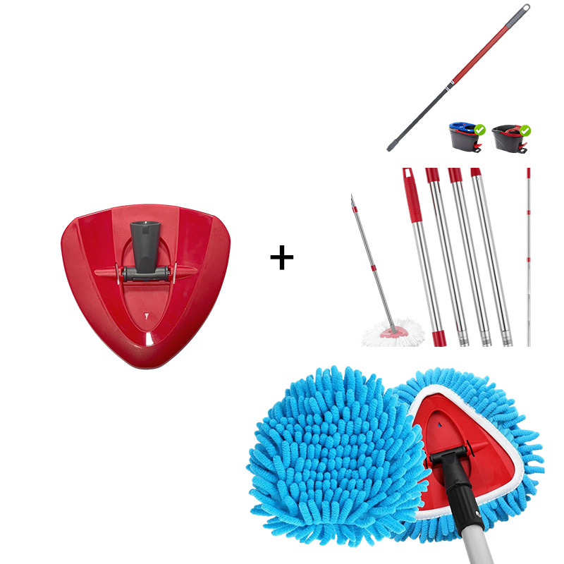 🧹 Ersatz-Mopkopf aus Chenille für Spinnmopp – hochwertiges Material, saugstark & langlebig – passend für die gängigsten Spinnmopp-Modelle