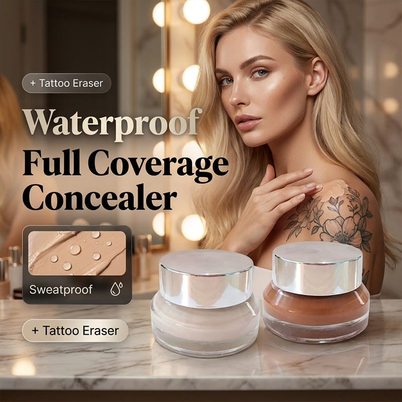 Gluschwein - Wasserfester, schweißresistenter Tattoo-Abdeck-Concealer