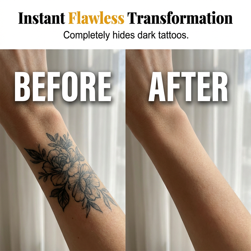 Gluschwein - Wasserfester, schweißresistenter Tattoo-Abdeck-Concealer