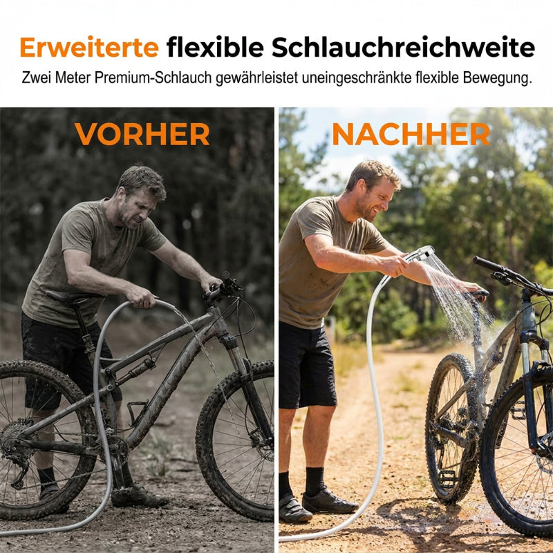 🔥Solange der Vorrat reicht 40 % Rabatt!🎉Tragbare elektrische Dusche für Camping und Wohnheime