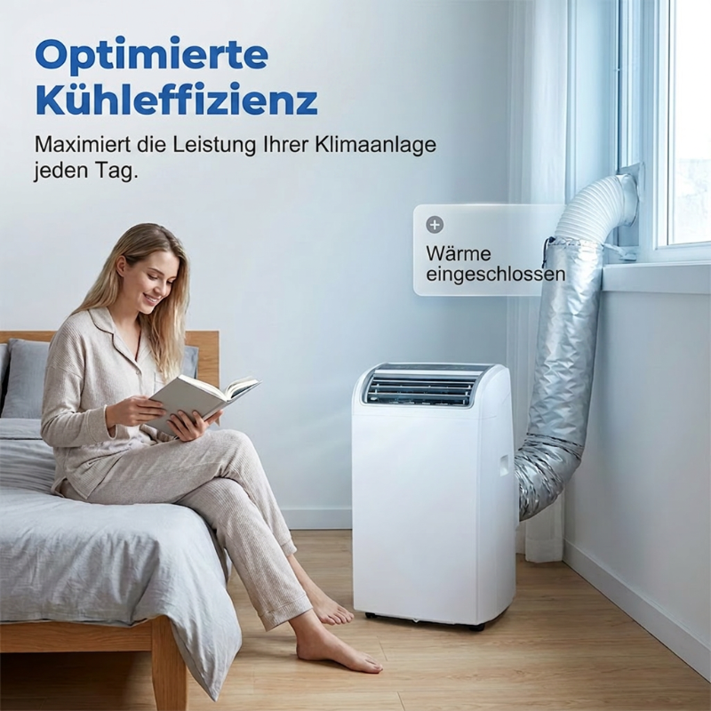 🔥Solange der Vorrat reicht 40 % Rabatt!🎉Schlauchabdeckung für mobile Klimageräte