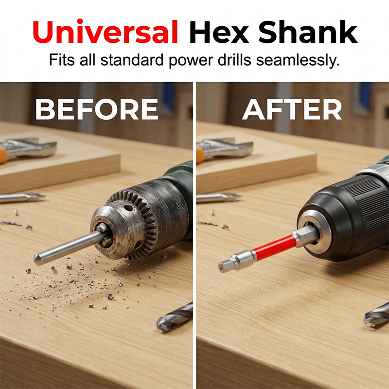 Gluschwein - 🔧 Universal 1/4" Schaft Pagoda Innensechskant-Bits – Wolfram-Stahl, magnetisch & stufenlos