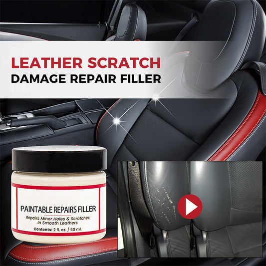 Gluschwein - 🧴 Füllmittel zur Reparatur von Kratzern und Beschädigungen an Leder – für Sofas, Autositze, Taschen & Schuhe – farblich anpassbar & leicht anzuwenden – unsichtbare Reparatur in Minuten