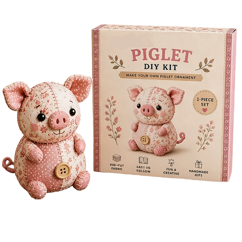 🔥NUR NOCH 49 % RABATT🧵Kreatives Bastelset: Patchwork-Tier-Set