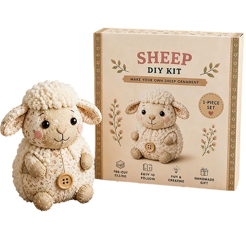 🔥NUR NOCH 49 % RABATT🧵Kreatives Bastelset: Patchwork-Tier-Set