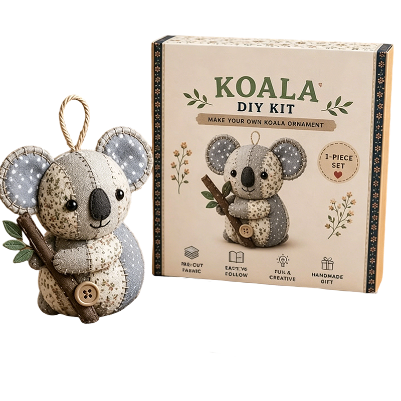 🔥NUR NOCH 49 % RABATT🧵Kreatives Bastelset: Patchwork-Tier-Set