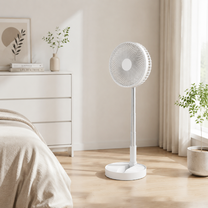 Gluschwein - Portable Multifunctional Telescopic Floor Fan